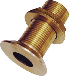 Picture of Groco FTH1500W Bronze Flush Thru-Hull Fitting with Locknut