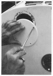 Picture of Bernard Engraving M12 Coverplate 5  White W/O Screws