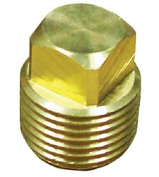 Picture of Moeller 020307-10 Brass Garboard Drain Plug 1/2 Inch