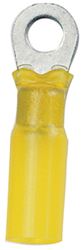 Picture of Ancor 312699 Marine Grade Heat Shrink Ring Terminals 3/8" Stud 12-10 AWG Yellow 100-Pack
