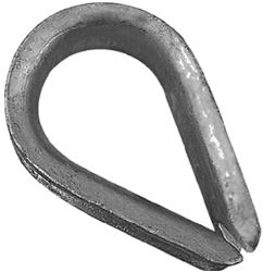 Picture of Chicago Brand 221405 Heavy Duty Wire Rope Thimble, 7/8 Inch Hot Dip Galvanized