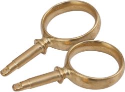 Picture of Sea-Dog Line 5805901 Brass Round Horn Oarlocks 1/2" Shaft