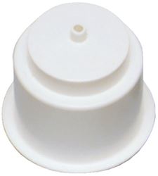 Picture of Beckson Marine GH43D-W1 Recessed Super Size Drink Holder with Drain Spigot White