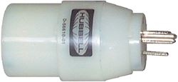 Picture of Hubbell HBL31CM28 30A to 15A Twist Lock to Straight Blade Power Adapter