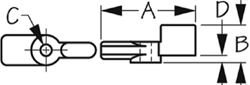 Picture of Sea-Dog Line 324110-1 Single Wing Latch Pr