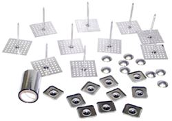 Picture of Soundown HPAD25DK10 Aluminum Insulation Installation Kit 10 Piece