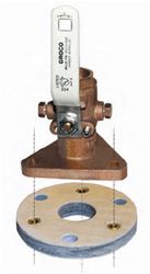 Picture of Groco BB-2 Flanged Seacock Backing Block 1/2 Inch PVC Foam