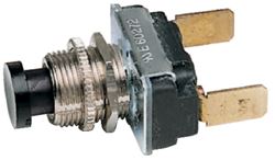 Picture of Cole Hersee 9187BX Cole Hersee 9187-Bx Black Push Button Momentary On Switch