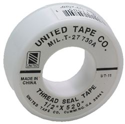 Picture of Brass Fittings S520 PTFE Thread Seal Tape, 1/2" x 43'