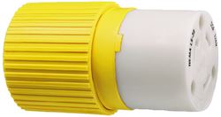 Picture of Hubbell HBL305CRC 30A 125V Female Connector Body Yellow