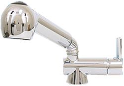Picture of Scandvik 14410 Minimalist Shower Mixer Faucet with Single Lever Control Chrome