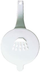 Picture of Scandvik 10252  White Replacement Cap Only for Horizontally Mounted Recessed Showers 10055 ,10275, 10298 and 10826