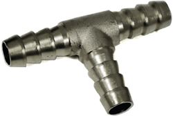 Picture of Brass Fittings 32160 Hose Barb Tee 3/8