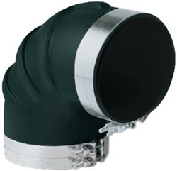 Picture of Trident Hose TRL590SS 90 Deg.rub.elbow W/t Clamp 5in