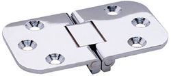 Picture of Attwood Marine 66239-3 Flush Hinge Square End Stamped Stainless Steel 2-3/4" x 1-9/16"