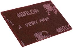 Picture of Mirka 18-111-447 Mirlon 6" x 9" Maroon General Purpose Scuff Pad