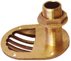 Picture of Groco STH-750-W 3/4" Bronze Scoop Thru-Hull with Nut
