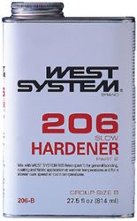 Picture of West Systems 206B Slow Hardener - .86 Quart Epoxy Hardener