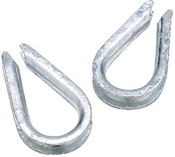 Picture of Seachoice 43340 Galvanized Wire Rope Thimble 1/2 Inch