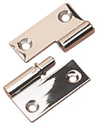 Picture of Sea-Dog Line 204510-1 Sea-Dog 2045101 Chrome Brass Take Apart Hinge, Right, 1-1/2" 2/Card