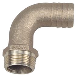 Picture of Perko 0063DP6PLB PERKO 1" PIPE TO HOSE ADAPTER 90 DEGREE BRONZE