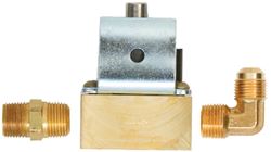 Picture of Trident Hose 130077062KIT 3/8" Brass LPG Solenoid Shut-Off Valve with Fittings