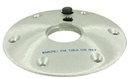Picture of Springfield Marine 1690001-SL Thread-Lock Locking Table Base 2-3/8" Threaded Satin Finish