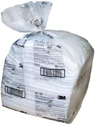Picture of 3M 05113828991 High Capacity Oil Sorbent Pads 17x19 Inch, 100/Bag