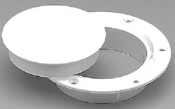 Picture of AFI N10863DW Marinco Snap-In Deck Plate, White