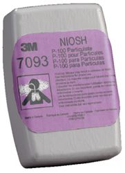 Picture of 3M 7093 P100 Particulate Filter for Reusable Respirators (12 Pack)