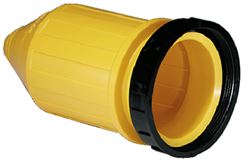 Picture of AFI 7715CRN Marinco Weatherproof Cover with Threaded Sealing Ring for 50A Connectors
