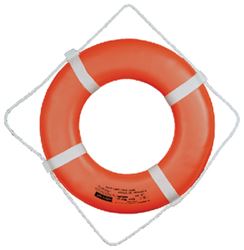 Picture of Cal June Buoys GO-24 24 Orange Ring Buoy W/straps