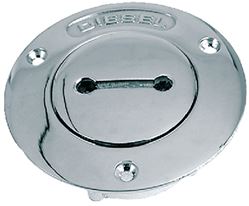 Picture of Perko 0528DP8CHR 1-1/2" Chrome Plated Pipe Deck Plate with Key