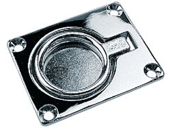 Picture of Sea-Dog Line 222400-1 Sea-Dog 2224001 Ring Pull, Chrome, A: 1-7/8", B:1-9/16", C:1/2", D:1/8", E: 1-1/8", #6 FH