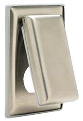 Picture of AFI 7879CR Stainless Steel Sealed Cover with Lid for Marine Receptacles