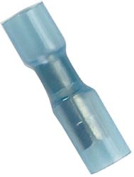Picture of Ancor 319899 Marine Grade Heat Shrink Snap Plug Female 16-14 AWG Blue 100-Pack