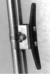 Picture of C. Sherman Johnson 40506 7/8" X 1" Nylon Anodized Aluminum Cleat