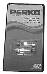 Picture of Perko 0070DP1CLR Festoon Style Navigation Light Replacement Bulb 2-Pack