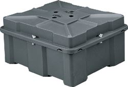 Picture of Todd 912339 Heavy Duty 8D Double High Marine Battery Box