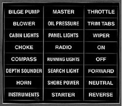Picture of Bernard Engraving IL02 24 Label Set