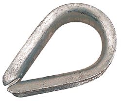 Picture of Sea-Dog Line 172019 Galvanized Wire Rope Thimble 3/4 Inch
