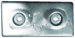 Picture of Camp Zinc ZHC 17 Hull Plate Zinc Anode 12" x 6" x 1"