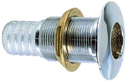Picture of Perko 0350008DPC 1-1/2" Bronze Thru-Hull Fitting with Hose Barb