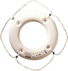 Picture of Cal June Buoys HS-24-W 24in White Hard Shell Ring Buo