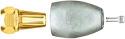 Picture of Martyr Anodes CMPNDZF14UNS Prop Nut Zinc Anode for Mercruiser Bravo III
