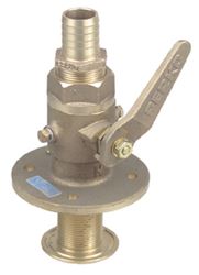 Picture of Perko 0835008PLB Seacock W/straight Tp 1 1/2in