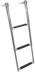 Picture of Windline TDL-3X 3-Step Telescoping Over Platform Ladder Stainless Steel