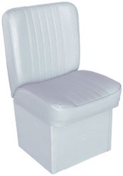 Picture of Wise Seating 8WD1414P-710 Deluxe Jump Seat with Storage, White