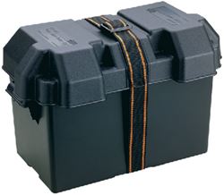 Picture of Attwood Marine 9067-1 Power Guard Vented Battery Box Group 27M Black