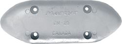 Picture of Martyr Anodes CMM25 Zinc Hull Anode 0.72" x 3.25" x 9.08"